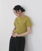 【リアン/Lian】のメロービスチェラインTシャツ 人気、トレンドファッション・服の通販 founy(ファニー) ファッション Fashion レディースファッション Fashion for Women トップス・カットソー Cut & Sew Tops シャツ・ブラウス・オフィスカジュアル Elegant Blouses & Button-Ups ロングTシャツ・Tシャツ Longline T-Shirts & Tees ビスチェ Bustiers & Corset Tops / Layered Bustier Style thumbnail グリーン|ID: prp329100004531457 ipo3291000000032879952