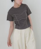 【リアン/Lian】のメロービスチェラインTシャツ 人気、トレンドファッション・服の通販 founy(ファニー) ファッション Fashion レディースファッション Fashion for Women トップス・カットソー Cut & Sew Tops シャツ・ブラウス・オフィスカジュアル Elegant Blouses & Button-Ups ロングTシャツ・Tシャツ Longline T-Shirts & Tees ビスチェ Bustiers & Corset Tops / Layered Bustier Style thumbnail モカ|ID: prp329100004531457 ipo3291000000032879964