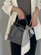【フレイ アイディー/FRAY I.D】の【ルエル】リボンミドルバッグ GRY[006]|ID: prp329100004531459 ipo3291000000032033659
