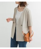 【アーバンリサーチ ドアーズ/URBAN RESEARCH DOORS】の『UR TECH DRYLUXE』ハーフスリーブジャケット 人気、トレンドファッション・服の通販 founy(ファニー) ファッション Fashion レディースファッション WOMEN アウター Coat Outerwear ジャケット Jackets 2025年 2025 2025春夏・S/S Ss,Spring/Summer,2025 ジャケット Jacket セットアップ Set Up トレンド Trend バランス Balance エレガント 上品 Elegant 今季 This Season 夏 Summer S/S・春夏 Ss・Spring/Summer thumbnail BEIGE|ID: prp329100004531471 ipo3291000000032033699