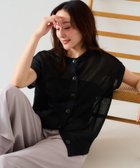 【アンタイトル/UNTITLED】の【前後2WAY/清涼感】コクーンシルエット プルオーバーニット 人気、トレンドファッション・服の通販 founy(ファニー) ファッション Fashion レディースファッション WOMEN トップス・カットソー Tops/Tshirt ニット Knit Tops プルオーバー Pullover おすすめ Recommend インナー Inner スリーブ Sleeve フレンチ French ベスト Vest ミドル Middle 夏 Summer 羽織 Haori thumbnail ブラック|ID: prp329100004531473 ipo3291000000032237497