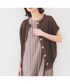 【アンタイトル/UNTITLED】の【前後2WAY/清涼感】コクーンシルエット プルオーバーニット 人気、トレンドファッション・服の通販 founy(ファニー) ファッション Fashion レディースファッション WOMEN トップス・カットソー Tops/Tshirt ニット Knit Tops プルオーバー Pullover おすすめ Recommend インナー Inner スリーブ Sleeve フレンチ French ベスト Vest ミドル Middle 夏 Summer 羽織 Haori thumbnail ブラウン|ID: prp329100004531473 ipo3291000000032237498