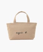 【アニエスベー ファム/agnes b. FEMME】のWEB限定 ロゴトートバッグ (GO03-02) 人気、トレンドファッション・服の通販 founy(ファニー) ファッション Fashion レディースファッション Fashion for Women バッグ Bags おすすめ Recommended / Our Picks シンプル Simple, Minimal プリント Print, Printed Pattern thumbnail ベージュ|ID: prp329100004531474 ipo3291000000033627308