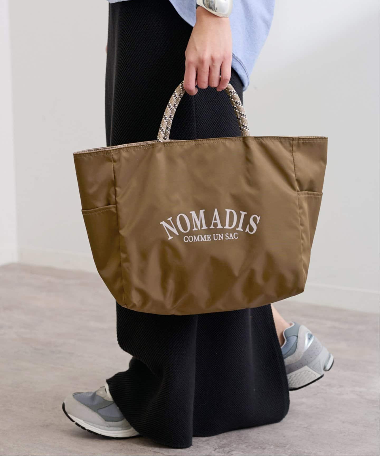 【フレームワーク/FRAMeWORK】の≪追加 ≫NOMADIS/ノマディス 別注SAC 2 インテリア・キッズ・メンズ・レディースファッション・服の通販 founy(ファニー) 　ファッション　Fashion　レディースファッション　WOMEN　おすすめ　Recommend　シンプル　Simple　リバーシブル　Reversible　人気　Popularity　再入荷　Restock/Back In Stock/Re Arrival　別注　Special Order　無地　Plain Color　キャメル|ID: prp329100004531480 ipo3291000000032033735