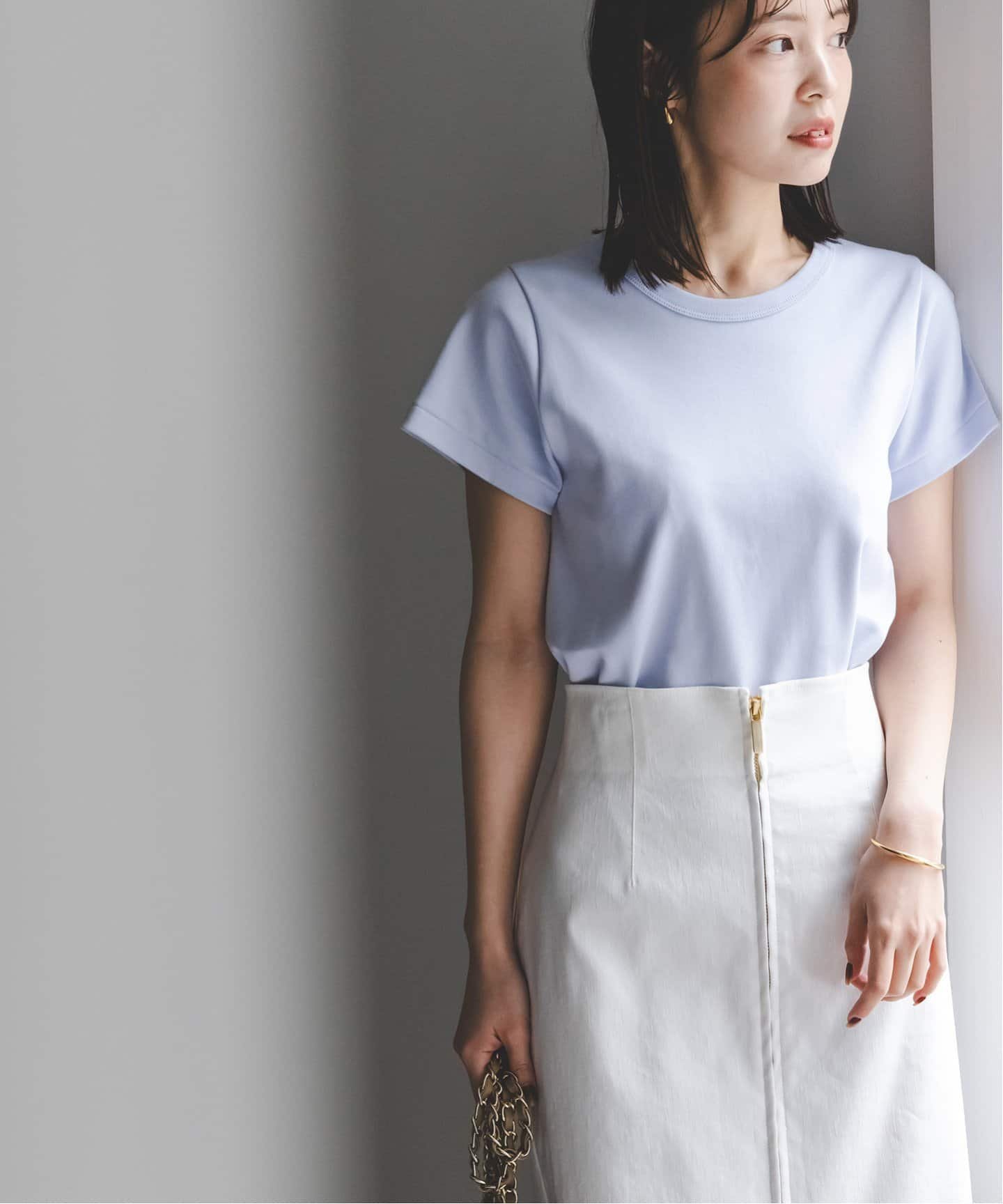 【ノーブル / スピック&スパン/NOBLE / Spick & Span】の《追加》スビンコットンスムースコンパクトTシャツ 人気、トレンドファッション・服の通販 founy(ファニー) 　ファッション　Fashion　レディースファッション　WOMEN　トップス・カットソー　Tops/Tshirt　シャツ/ブラウス　Shirts/Blouses　ロング / Tシャツ　T-Shirts　再入荷　Restock/Back In Stock/Re Arrival　 other-1|ID: prp329100004531484 ipo3291000000032060498