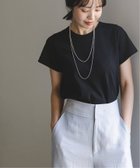 【ノーブル / スピック&スパン/NOBLE / Spick & Span】の《追加》スビンコットンスムースコンパクトTシャツ 人気、トレンドファッション・服の通販 founy(ファニー) ファッション Fashion レディースファッション WOMEN トップス・カットソー Tops/Tshirt シャツ/ブラウス Shirts/Blouses ロング / Tシャツ T-Shirts 再入荷 Restock/Back In Stock/Re Arrival thumbnail ブラック|ID: prp329100004531484 ipo3291000000032060503