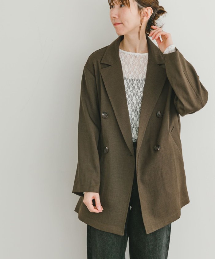 【その他のブランド/Other】のリネンライクジャケット インテリア・キッズ・メンズ・レディースファッション・服の通販 founy(ファニー) https://founy.com/ ファッション Fashion レディースファッション WOMEN アウター Coat Outerwear ジャケット Jackets 2025年 2025 2025春夏・S/S Ss,Spring/Summer,2025 ジャケット Jacket トレンド Trend 夏 Summer S/S・春夏 Ss・Spring/Summer |ID: prp329100004531503 ipo3291000000032033816