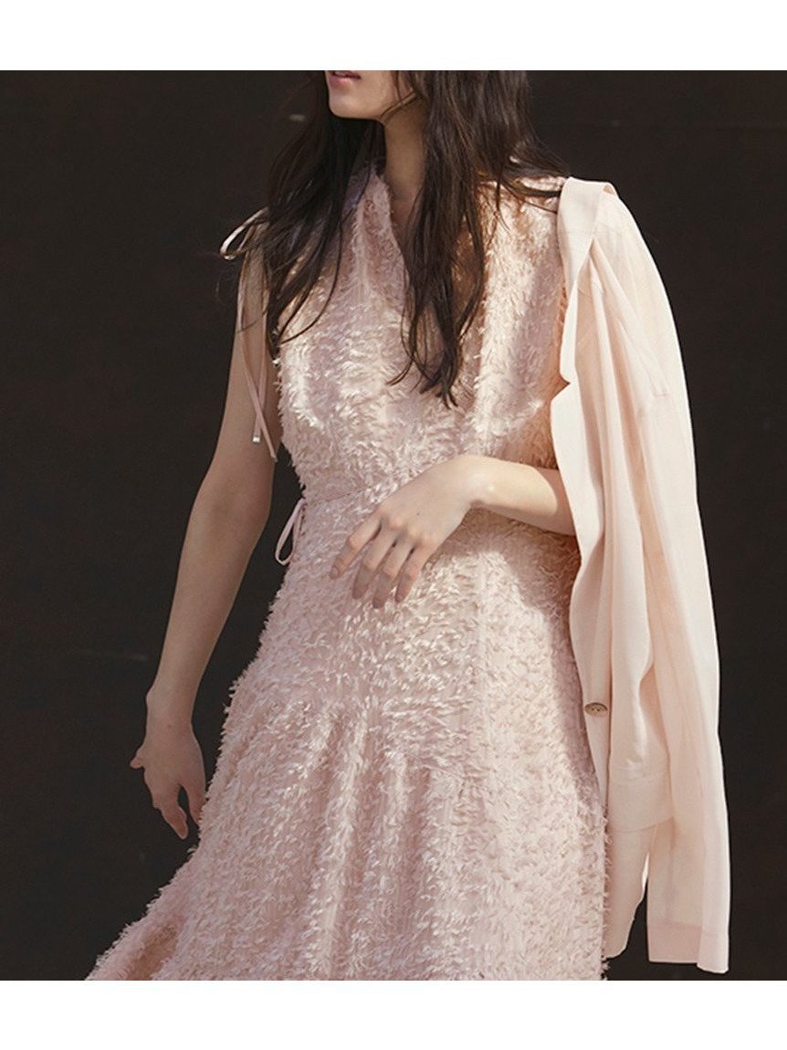 【フレイ アイディー/FRAY I.D】のセミシアージャケット インテリア・キッズ・メンズ・レディースファッション・服の通販 founy(ファニー) 　雑誌掲載アイテム　Magazine Items　ファッション雑誌　Fashion Magazines　ストーリィ　STORY　オッジ　Oggi　ファッション　Fashion　レディースファッション　Ladies' Fashion Online　アウター　Coat Outerwear　ジャケット　Jackets　6月号　June Issue　ウォッシャブル　Washable　エレガント 上品　Elegant　シアー　Sheer　シャンブレー　Chambray　ジャケット　Jacket　トレンド　Trend　夏　Summer　春　Spring　秋　Autumn/Fall　雑誌　Magazine　PNK[066]|ID: prp329100004531513 ipo3291000000032485221