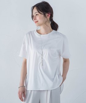 【ロートレ アモン/LAUTRE AMONT】のリュクスデイリーカットソー≪洗濯機で洗える≫ 人気、トレンドファッション・服の通販 founy(ファニー) ファッション Fashion レディースファッション WOMEN トップス・カットソー Tops/Tshirt カットソー Cut and Sewn インナー Inner カットソー Cut And Sew シンプル Simple ベーシック Basic 今季 This Season 洗える Washable |ID:prp329100004531547
