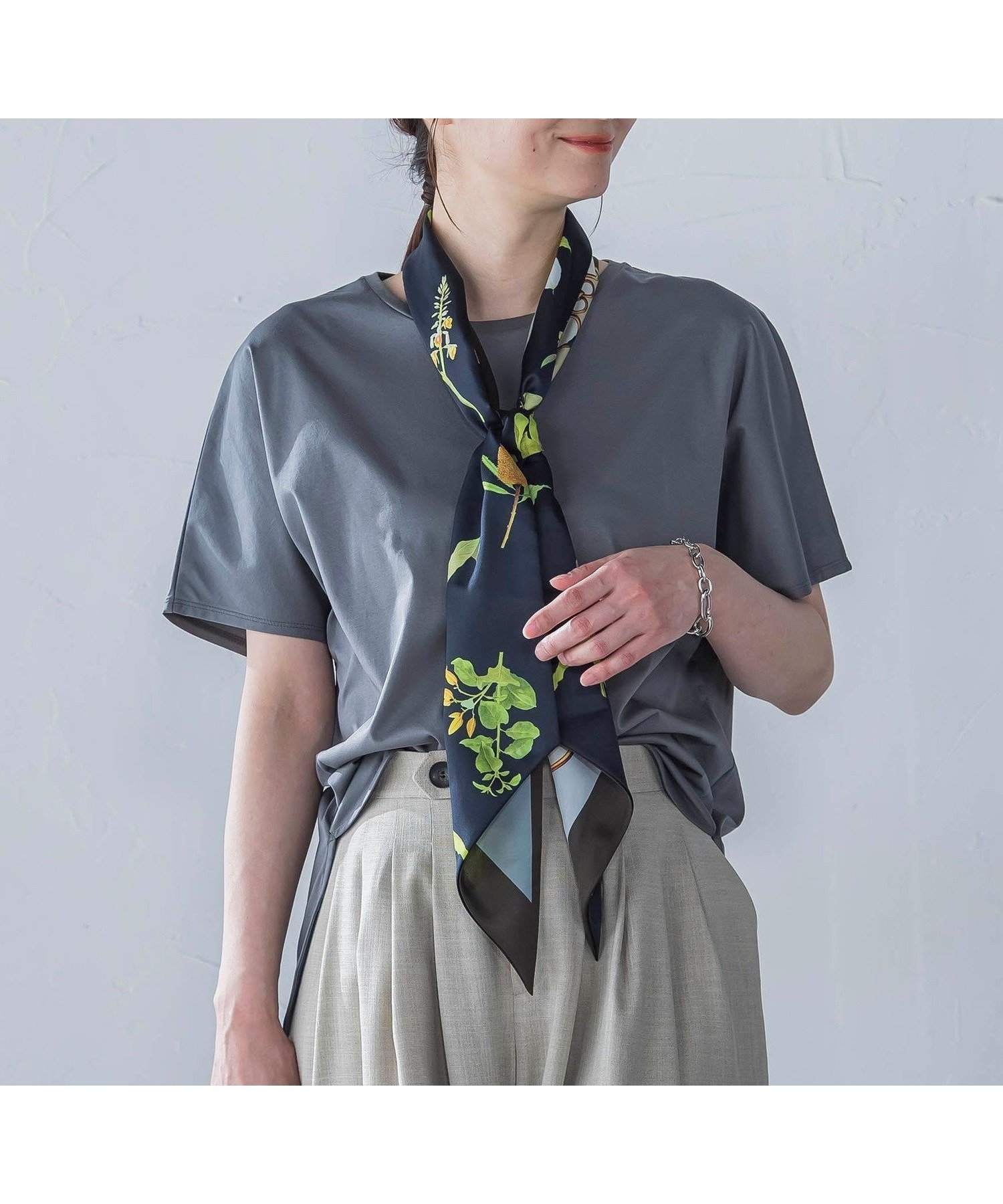【ロートレ アモン/LAUTRE AMONT】のリュクスデイリーカットソー≪洗濯機で洗える≫ インテリア・キッズ・メンズ・レディースファッション・服の通販 founy(ファニー) 　ファッション　Fashion　レディースファッション　WOMEN　トップス・カットソー　Tops/Tshirt　カットソー　Cut and Sewn　インナー　Inner　カットソー　Cut And Sew　シンプル　Simple　ベーシック　Basic　今季　This Season　洗える　Washable　チャコールグレー|ID: prp329100004531547 ipo3291000000032033995