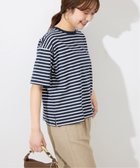 【スローブ イエナ/SLOBE IENA】の《追加》BASIC BIG TEE-汗ジミ防止- ネイビー A|ID: prp329100004531550 ipo3291000000032034006