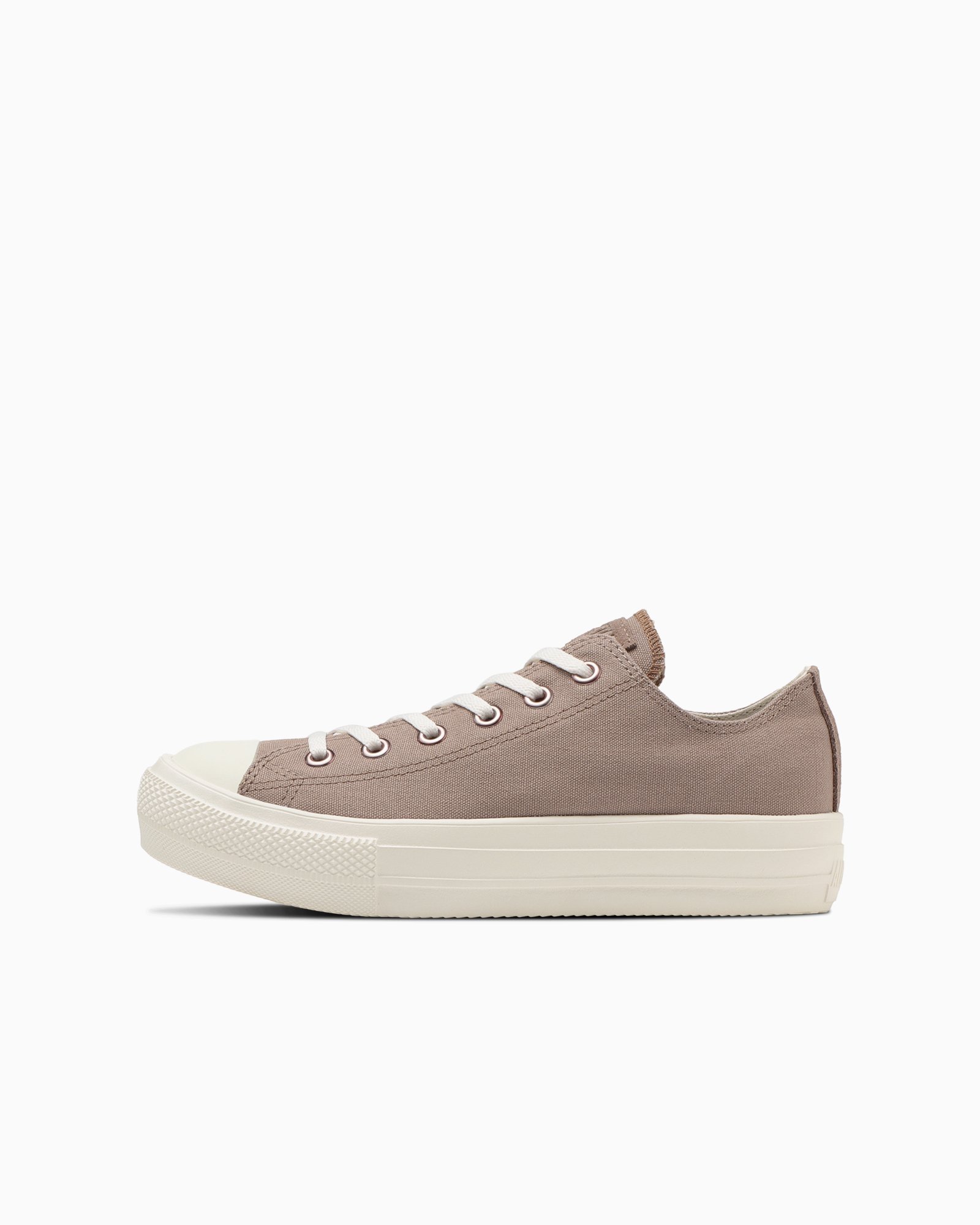 【コンバース/CONVERSE】の【CONVERSE 公式】ALL STAR LIGHT PLTS POINTSUEDE PG OX/【コンバース 公式】オールスター ライト PLTS ポイントスエード PG OX 厚底 ローカット インテリア・キッズ・メンズ・レディースファッション・服の通販 founy(ファニー) 　ファッション　Fashion　レディースファッション　WOMEN　シンプル　Simple　スエード　Suede　エレガント 上品　Elegant　厚底　Platforms　グレージュ|ID: prp329100004531563 ipo3291000000032034056