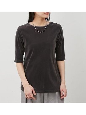 【ミラオーウェン/Mila Owen】のフロッキーベロア後ろスリット半袖トップス 人気、トレンドファッション・服の通販 founy(ファニー) ファッション Fashion レディースファッション WOMEN トップス・カットソー Tops/Tshirt ベロア Velour カットソー Cut And Sew キャミ Cami サテン Satin シアー Sheer スリット Slit スリーブ Sleeve チュール Tulle ハーフ Half パイピング Piping ベロア Velor リボン Ribbon エレガント 上品 Elegant 人気 Popularity 今季 This Season 半袖 Short Sleeve 夏 Summer |ID:prp329100004531564