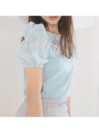 【セルフォード/CELFORD】のシュリンクスリーブカットソー MNT[021]|ID: prp329100004531566 ipo3291000000032620454