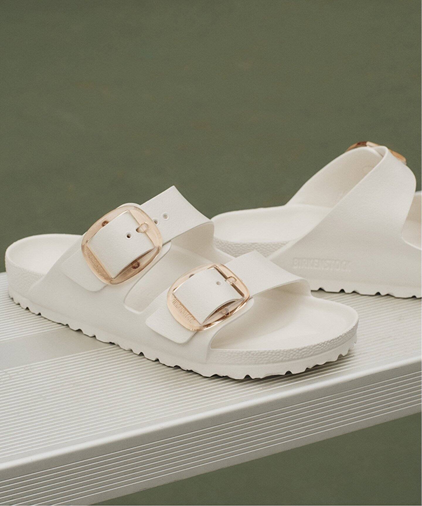 【ジャーナルスタンダード レリューム/JOURNAL STANDARD relume】の【BIRKENSTOCK/ビルケンシュトック】EVA BIG BUCKLE サンダル インテリア・キッズ・メンズ・レディースファッション・服の通販 founy(ファニー) 　ファッション　Fashion　レディースファッション　WOMEN　2025年　2025　2025春夏・S/S　Ss,Spring/Summer,2025　サンダル　Sandals　ビッグ　Big　人気　Popularity　ホワイト B|ID: prp329100004531570 ipo3291000000032034081