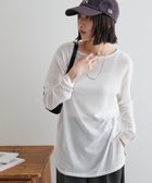 【ディスコート/Discoat】の【新色追加!】シアープルオーバー 《WEB限定カラーあり》 人気、トレンドファッション・服の通販 founy(ファニー) ファッション Fashion レディースファッション Fashion for Women トップス・カットソー Cut & Sew Tops カジュアルプルオーバー・ニットトップス Pullovers & Knit Tops / Casual Pullovers インナー Innerwear シアー Sheer, See-Through スリット Slit, Slit Detail thumbnail オフホワイト|ID: prp329100004531572 ipo3291000000033997501