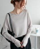 【ディスコート/Discoat】の【新色追加!】シアープルオーバー 《WEB限定カラーあり》 人気、トレンドファッション・服の通販 founy(ファニー) ファッション Fashion レディースファッション Fashion for Women トップス・カットソー Cut & Sew Tops カジュアルプルオーバー・ニットトップス Pullovers & Knit Tops / Casual Pullovers インナー Innerwear シアー Sheer, See-Through スリット Slit, Slit Detail thumbnail グレージュ|ID: prp329100004531572 ipo3291000000033997505