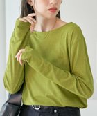 【ディスコート/Discoat】の【新色追加!】シアープルオーバー 《WEB限定カラーあり》 人気、トレンドファッション・服の通販 founy(ファニー) ファッション Fashion レディースファッション Fashion for Women トップス・カットソー Cut & Sew Tops カジュアルプルオーバー・ニットトップス Pullovers & Knit Tops / Casual Pullovers インナー Innerwear シアー Sheer, See-Through スリット Slit, Slit Detail thumbnail ピスタチオ|ID: prp329100004531572 ipo3291000000033997510