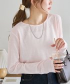 【ディスコート/Discoat】の【新色追加!】シアープルオーバー 《WEB限定カラーあり》 人気、トレンドファッション・服の通販 founy(ファニー) ファッション Fashion レディースファッション Fashion for Women トップス・カットソー Cut & Sew Tops カジュアルプルオーバー・ニットトップス Pullovers & Knit Tops / Casual Pullovers インナー Innerwear シアー Sheer, See-Through スリット Slit, Slit Detail thumbnail ピンクその他1|ID: prp329100004531572 ipo3291000000033997516
