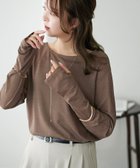 【ディスコート/Discoat】の【新色追加!】シアープルオーバー 《WEB限定カラーあり》 人気、トレンドファッション・服の通販 founy(ファニー) ファッション Fashion レディースファッション Fashion for Women トップス・カットソー Cut & Sew Tops カジュアルプルオーバー・ニットトップス Pullovers & Knit Tops / Casual Pullovers インナー Innerwear シアー Sheer, See-Through スリット Slit, Slit Detail thumbnail モカ|ID: prp329100004531572 ipo3291000000033997521