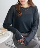 【ディスコート/Discoat】の【新色追加!】シアープルオーバー 《WEB限定カラーあり》 人気、トレンドファッション・服の通販 founy(ファニー) ファッション Fashion レディースファッション Fashion for Women トップス・カットソー Cut & Sew Tops カジュアルプルオーバー・ニットトップス Pullovers & Knit Tops / Casual Pullovers インナー Innerwear シアー Sheer, See-Through スリット Slit, Slit Detail thumbnail ブラック|ID: prp329100004531572 ipo3291000000033997525