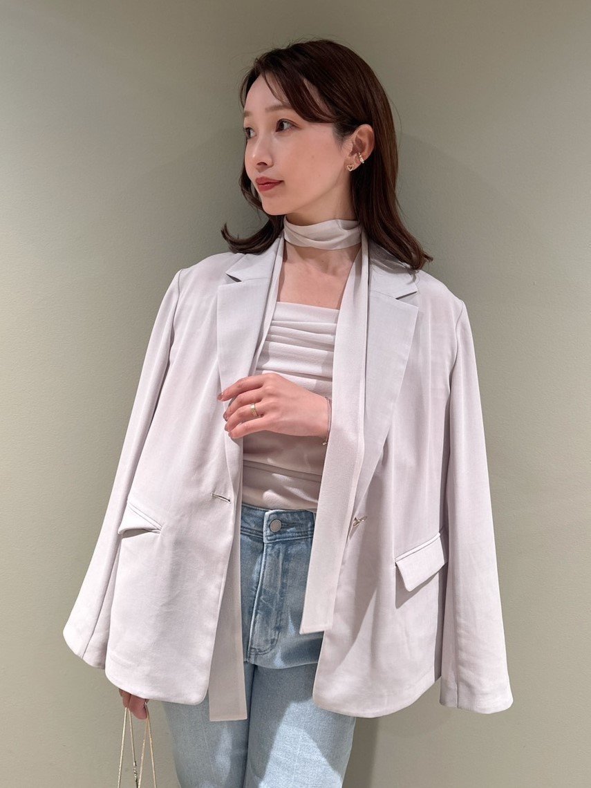【スナイデル/SNIDEL】のシアージャケット インテリア・キッズ・メンズ・レディースファッション・服の通販 founy(ファニー) 　ファッション　Fashion　レディースファッション　Fashion for Women　アウター　Coat / Outerwear Collection　レディースジャケット・軽アウター　Jackets　カーディガン　Cardigan, Knitwear　シアー　Sheer, See-Through　フロント　Front, Front Design　ポケット　Pocket, Pocket Detail　メタル　Metal, Metal Parts　夏　Summer　春　Spring　S/S・春夏　SS, Spring/Summer, Warm Season　GBEG[034]|ID: prp329100004531575 ipo3291000000032974713