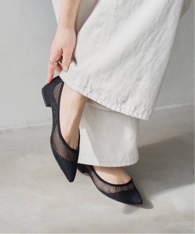 【ル タロン/Le Talon】の《追加 2》ポインテッドネットフラット 人気、トレンドファッション・服の通販 founy(ファニー) ファッション Fashion レディースファッション WOMEN シューズ Shoes フラット Flat エレガント 上品 Elegant 春 Spring |ID:prp329100004531585