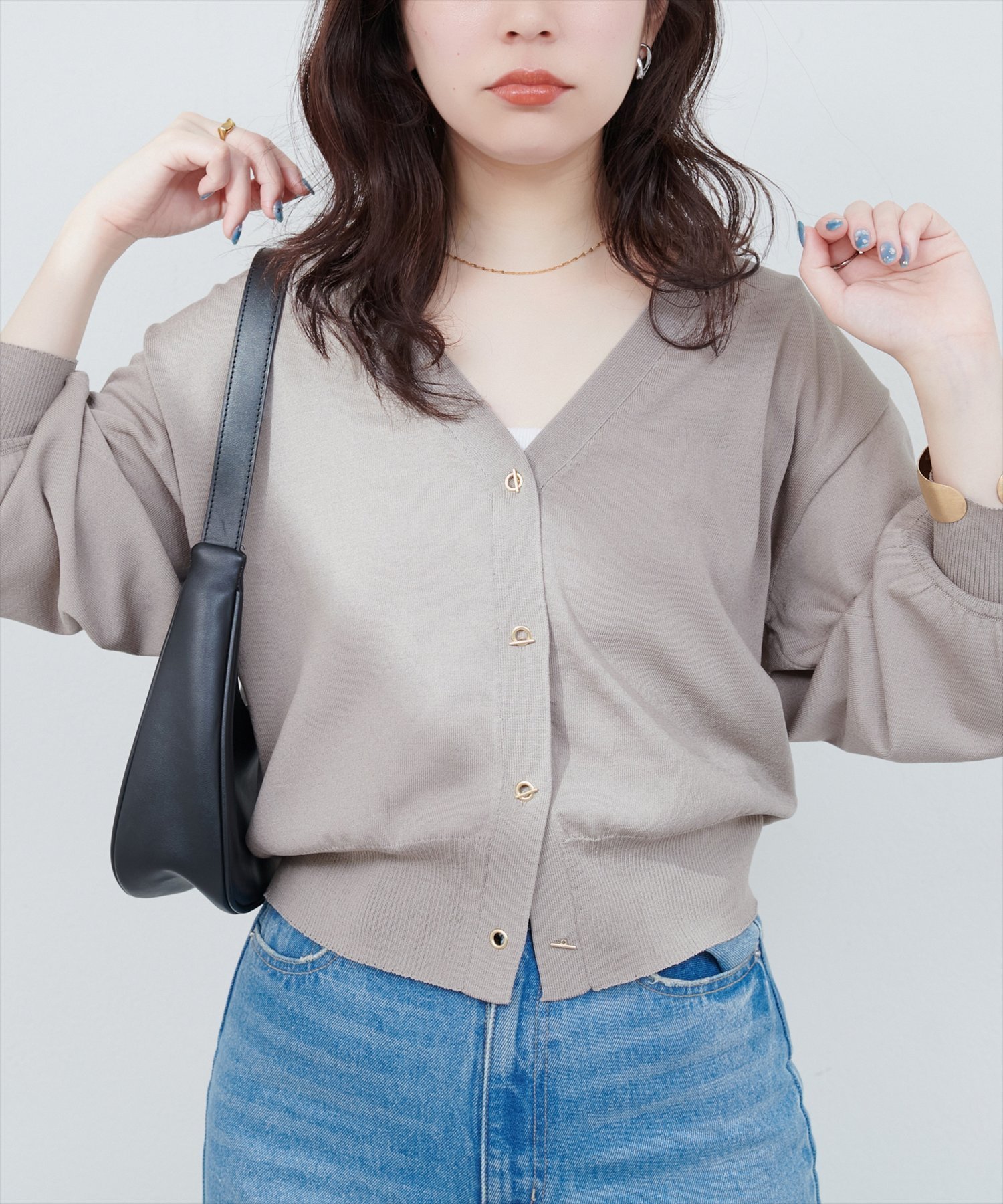 【ナチュラルクチュール/natural couture】のUV・接触冷感ハトメバーカーデ インテリア・キッズ・メンズ・レディースファッション・服の通販 founy(ファニー) 　ファッション　Fashion　レディースファッション　Fashion for Women　春　Spring　カーディガン　Cardigan, Knitwear　今季　This Season, Current Season　なめらか　Smooth, Silky Texture　ポケット　Pocket, Pocket Detail　S/S・春夏　SS, Spring/Summer, Warm Season　おすすめ　Recommended / Our Picks　夏　Summer　2025年　2025　2025春夏・S/S　Spring/Summer 2025 SS25　グレイッシュベージュ|ID: prp329100004531586 ipo3291000000032740239