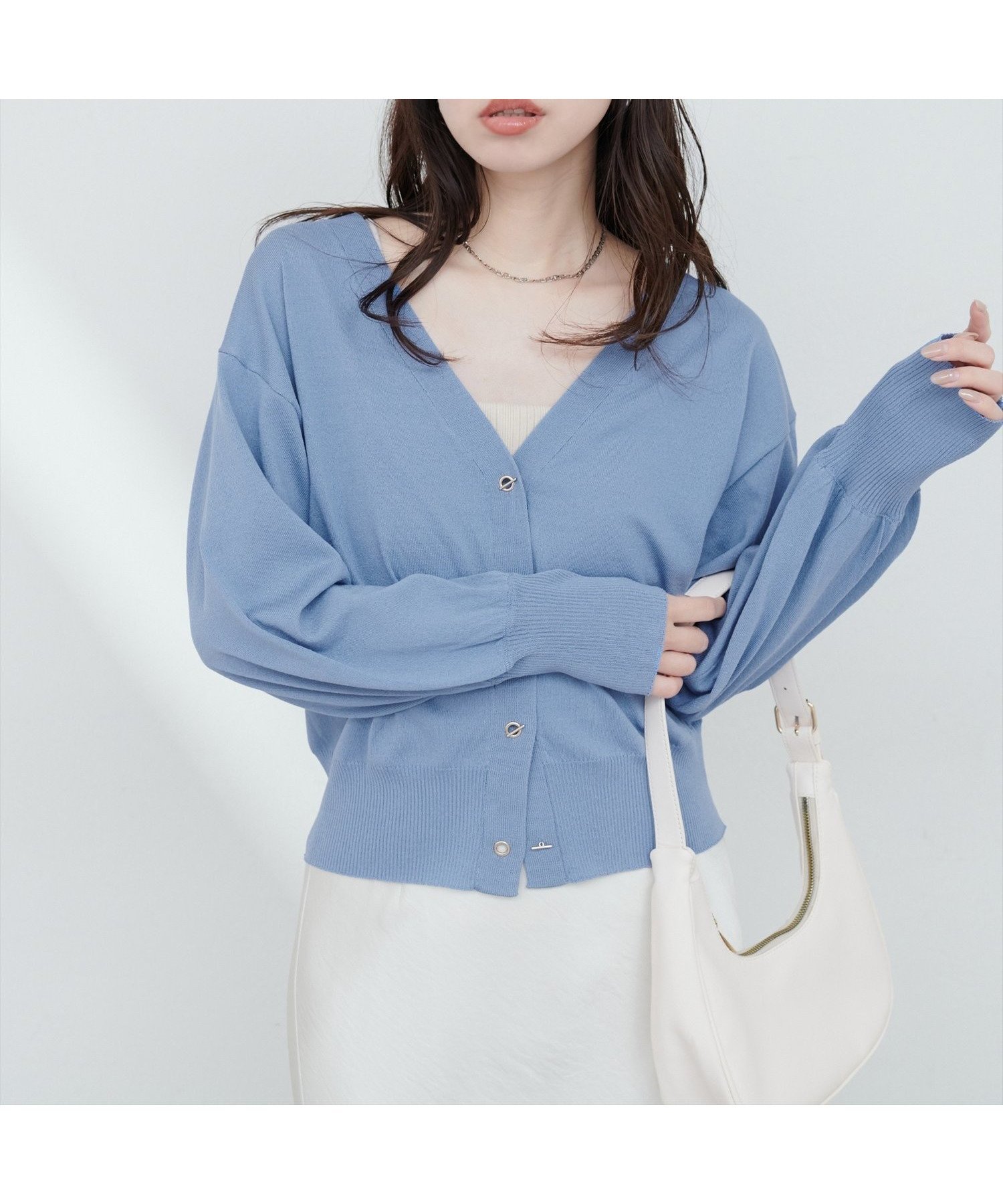 【ナチュラルクチュール/natural couture】のUV・接触冷感ハトメバーカーデ インテリア・キッズ・メンズ・レディースファッション・服の通販 founy(ファニー) 　ファッション　Fashion　レディースファッション　Fashion for Women　春　Spring　カーディガン　Cardigan, Knitwear　今季　This Season, Current Season　なめらか　Smooth, Silky Texture　ポケット　Pocket, Pocket Detail　S/S・春夏　SS, Spring/Summer, Warm Season　おすすめ　Recommended / Our Picks　夏　Summer　2025年　2025　2025春夏・S/S　Spring/Summer 2025 SS25　ブルー|ID: prp329100004531586 ipo3291000000032740244
