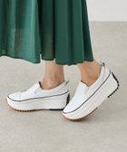 【ビアズリー/BEARDSLEY】のレザースリッポン 人気、トレンドファッション・服の通販 founy(ファニー) ファッション Fashion レディースファッション Fashion for Women おすすめ Recommended / Our Picks インソール Shoe Insole キャンバス Canvas, Canvas Fabric シューズ Shoes, Footwear シンプル Simple, Minimal スニーカー Sneakers, Trainers モチーフ Motif, Design Theme 厚底 Platform Shoes thumbnail ホワイト|ID: prp329100004531602 ipo3291000000033901937