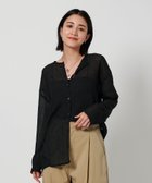【ビューティ&ユース ユナイテッドアローズ/BEAUTY&YOUTH / UNITED ARROWS】のクレープ クルーネックカーディガン BLACK|ID: prp329100004531611 ipo3291000000032627673