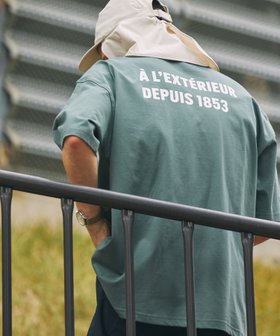 【エーグル/AIGLE】の【EC限定】AIGLE オーバーサイズバックプリントロゴ 半袖Tシャツ 人気、トレンドファッション・服の通販 founy(ファニー) ファッション Fashion レディースファッション WOMEN トップス・カットソー Tops/Tshirt シャツ/ブラウス Shirts/Blouses ロング / Tシャツ T-Shirts バッグ Bag ショルダー Shoulder トレンド Trend ドロップ Drop プリント Print 半袖 Short Sleeve |ID:prp329100004531621