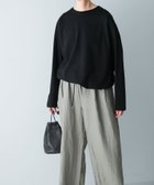 【かぐれ/kagure / URBAN RESEARCH】のオーガニックコットンドロストカットソー BLACK|ID: prp329100004531657 ipo3291000000032034438
