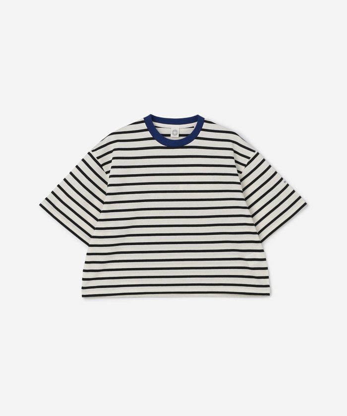 【ビショップ/Bshop】のコットン クルーネックワイドTシャツ WOMEN インテリア・キッズ・メンズ・レディースファッション・服の通販 founy(ファニー) https://founy.com/ ファッション Fashion レディースファッション WOMEN トップス・カットソー Tops/Tshirt シャツ/ブラウス Shirts/Blouses ロング / Tシャツ T-Shirts カットソー Cut And Sew ショート Short 半袖 Short Sleeve |ID: prp329100004531664 ipo3291000000032034456