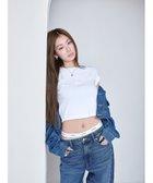 【カルバンクライン/Calvin Klein】の【公式ショップ】 カルバンクライン モノグラムベビーTシャツ Calvin Klein Jeans J224948 人気、トレンドファッション・服の通販 founy(ファニー) ファッション Fashion レディースファッション WOMEN トップス・カットソー Tops/Tshirt シャツ/ブラウス Shirts/Blouses ロング / Tシャツ T-Shirts インナー Inner コンパクト Compact ジーンズ Jeans ストレッチ Stretch トレンド Trend 人気 Popularity フィット Fit フロント Front プリント Print ベビー Baby モダン Modern thumbnail Bright White|ID: prp329100004531681 ipo3291000000032306532