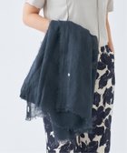 【イエナ/IENA】のNIMNIMDUAI/ニムニムデュアイ LINEN GAUZE リネンストール 人気、トレンドファッション・服の通販 founy(ファニー) ファッション Fashion レディースファッション WOMEN オレンジ Orange ストール Stall リネン Linen ワンポイント One Point 別注 Special Order 夏 Summer 定番 Standard 春 Spring 防寒 Cold Protection thumbnail ネイビー|ID: prp329100004531682 ipo3291000000032034529