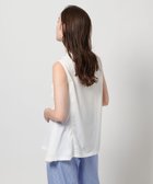 【ユナイテッドアローズ/UNITED ARROWS】のイレギュラーヘム ノースリーブ カットソー WHITE|ID: prp329100004531703 ipo3291000000033560668