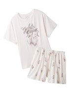 【ジェラート ピケ/gelato pique】の【ONLINE限定】CAT柄ワンポイントTシャツ ショートパンツセット IVR[003]|ID: prp329100004531712 ipo3291000000032034631