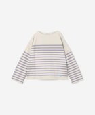 【ビショップ/Bshop】のドロップショルダー ラッセルワイドTシャツ WOMEN PURPLE系1|ID: prp329100004531721 ipo3291000000032034683