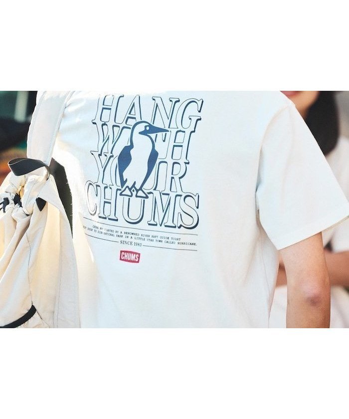 【フリークスストア/FREAK'S STORE】のCHUMS×FREAK S STORE/チャムス 別注 バックプリント クルーネック Tシャツ / Hang with Booby 【限定展開】 25SS インテリア・キッズ・メンズ・レディースファッション・服の通販 founy(ファニー) https://founy.com/ ファッション Fashion レディースファッション Fashion for Women トップス・カットソー Cut & Sew Tops シャツ・ブラウス・オフィスカジュアル Elegant Blouses & Button-Ups ロングTシャツ・Tシャツ Longline T-Shirts & Tees バッグ Bags インナー Innerwear グラフィック Graphic, Graphic Design コレクション Collection, Seasonal Line シンプル Simple, Minimal トレンド Trend, Trending Now 定番 Standard, Basic Item プリント Print, Printed Pattern ベーシック Basic, Essential ボトム Bottoms, Lower Wear 別注 Limited Edition, Custom Order ワンポイント One Point, Statement Accent S/S・春夏 SS, Spring/Summer, Warm Season おすすめ Recommended / Our Picks 夏 Summer 2025年 2025 2025春夏・S/S Spring/Summer 2025 SS25 |ID: prp329100004531727 ipo3291000000032668398