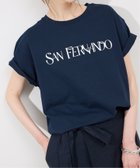 【スローブ イエナ/SLOBE IENA】のSAN FERNANDOロゴTEE ネイビー|ID: prp329100004531748 ipo3291000000032034798
