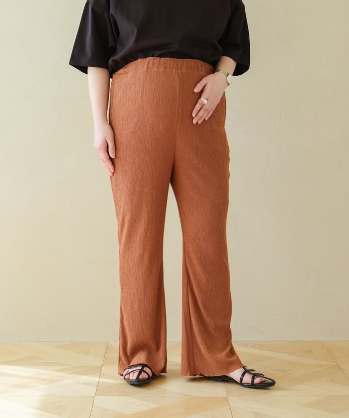 【その他のブランド/Other】の【産前・産後対応】マタニティ/楊柳フレアパンツ インテリア・キッズ・メンズ・レディースファッション・服の通販 founy(ファニー) https://founy.com/ ファッション Fashion キッズファッション KIDS Children’s Clothing ボトムス Bottoms/Kids おすすめ Recommend フレア Flare 人気 Popularity |ID: prp329100004531766 ipo3291000000032381676