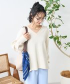 【フリークスストア/FREAK'S STORE】のアーミーフライス VネックロンT 25SS オフホワイト|ID: prp329100004531767 ipo3291000000033594092