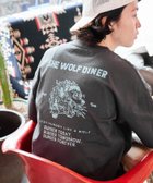 【フリークスストア/FREAK'S STORE】のSHE WOLF DINER×FREAK S STORE/シーウルフダイナー 別注 ビッグシルエット バックプリントTシャツ/WOLF 【限定展開】 25SS チャコールグレー|ID: prp329100004531773 ipo3291000000033596602