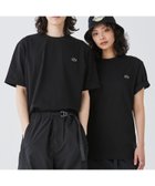 【ラコステ/LACOSTE】のアウトラインクロッククルーネック半袖Tシャツ 人気、トレンドファッション・服の通販 founy(ファニー) ファッション Fashion レディースファッション WOMEN トップス・カットソー Tops/Tshirt シャツ/ブラウス Shirts/Blouses ロング / Tシャツ T-Shirts スマート Smart ポケット Pocket ワンポイント One Point 半袖 Short Sleeve 定番 Standard thumbnail ブラック|ID: prp329100004531779 ipo3291000000032214947