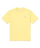 【ラコステ/LACOSTE】のアウトラインクロッククルーネック半袖Tシャツ 人気、トレンドファッション・服の通販 founy(ファニー) ファッション Fashion レディースファッション WOMEN トップス・カットソー Tops/Tshirt シャツ/ブラウス Shirts/Blouses ロング / Tシャツ T-Shirts スマート Smart ポケット Pocket ワンポイント One Point 半袖 Short Sleeve 定番 Standard thumbnail ペールイエロー|ID: prp329100004531779 ipo3291000000032214948