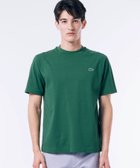 【ラコステ/LACOSTE】のアウトラインクロッククルーネック半袖Tシャツ 人気、トレンドファッション・服の通販 founy(ファニー) ファッション Fashion レディースファッション WOMEN トップス・カットソー Tops/Tshirt シャツ/ブラウス Shirts/Blouses ロング / Tシャツ T-Shirts スマート Smart ポケット Pocket ワンポイント One Point 半袖 Short Sleeve 定番 Standard thumbnail グリーン|ID: prp329100004531779 ipo3291000000032214949