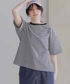 【ニコアンド/niko and】のCOLORマイスターTシャツ 人気、トレンドファッション・服の通販 founy(ファニー) ファッション Fashion レディースファッション WOMEN トップス・カットソー Tops/Tshirt シャツ/ブラウス Shirts/Blouses ロング / Tシャツ T-Shirts おすすめ Recommend デニム Denim トレンド Trend ビスチェ Bustier ベーシック Basic ミリタリー Military 今季 This Season 半袖 Short Sleeve 夏 Summer 抗菌 Antibacterial 春 Spring S/S・春夏 Ss・Spring/Summer thumbnail ブラックボーダー19|ID: prp329100004531792 ipo3291000000032256135