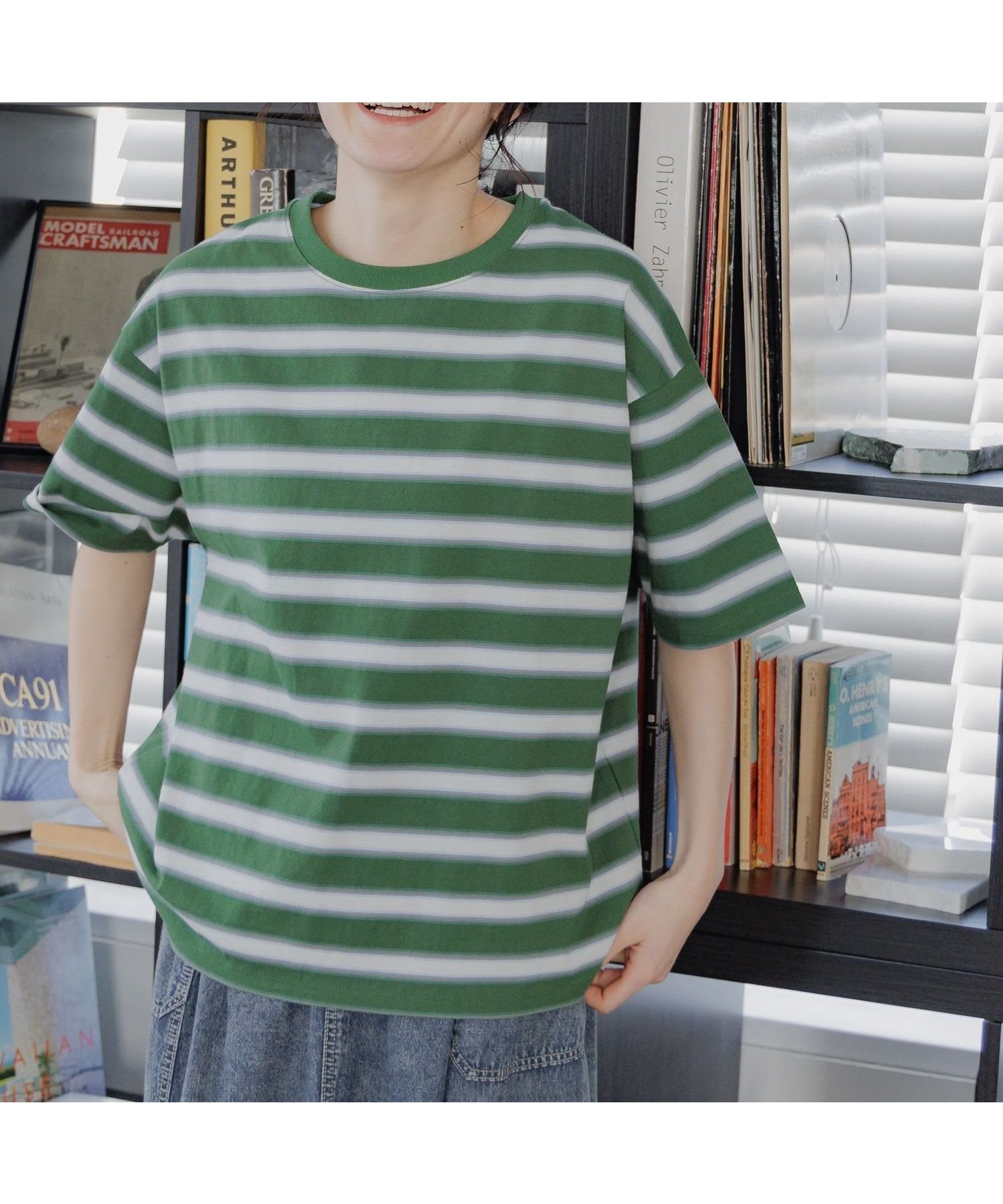 【ニコアンド/niko and】のCOLORマイスターTシャツ インテリア・キッズ・メンズ・レディースファッション・服の通販 founy(ファニー) 　ファッション　Fashion　レディースファッション　WOMEN　トップス・カットソー　Tops/Tshirt　シャツ/ブラウス　Shirts/Blouses　ロング / Tシャツ　T-Shirts　おすすめ　Recommend　デニム　Denim　トレンド　Trend　ビスチェ　Bustier　ベーシック　Basic　ミリタリー　Military　今季　This Season　半袖　Short Sleeve　夏　Summer　抗菌　Antibacterial　春　Spring　S/S・春夏　Ss・Spring/Summer　グリーングラデボーダー70|ID: prp329100004531792 ipo3291000000032256139
