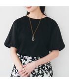 【アンタイトル/UNTITLED】の【二の腕カバー/洗える】袖シアーバルーンプルオーバー 人気、トレンドファッション・服の通販 founy(ファニー) ファッション Fashion レディースファッション WOMEN トップス・カットソー Tops/Tshirt プルオーバー Pullover おすすめ Recommend キュプラ Cupra コンパクト Compact シアー Sheer シルケット Mercerization バルーン Balloon エレガント 上品 Elegant 夏 Summer 洗える Washable thumbnail ブラック|ID: prp329100004531795 ipo3291000000032035003